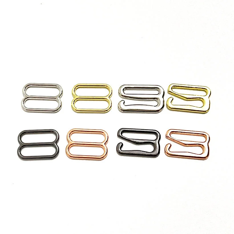 Bra Swimsuit Accessories Custom Zinc Alloy Bra Ring Slider Strap Adjuster Accessories