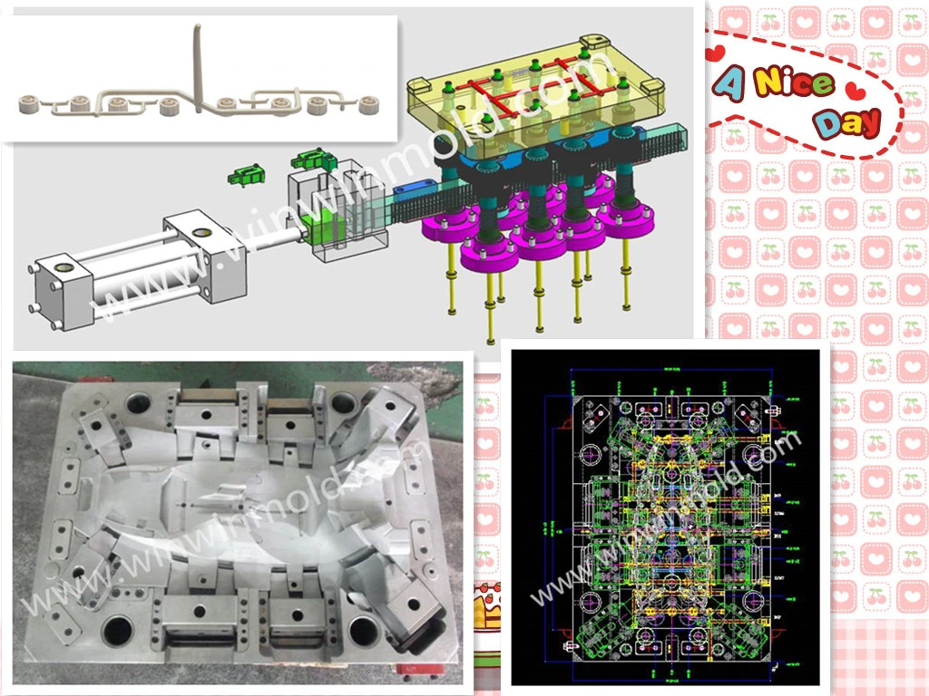 China High Precision Plastic Injection Mold and Molding Car Accessories