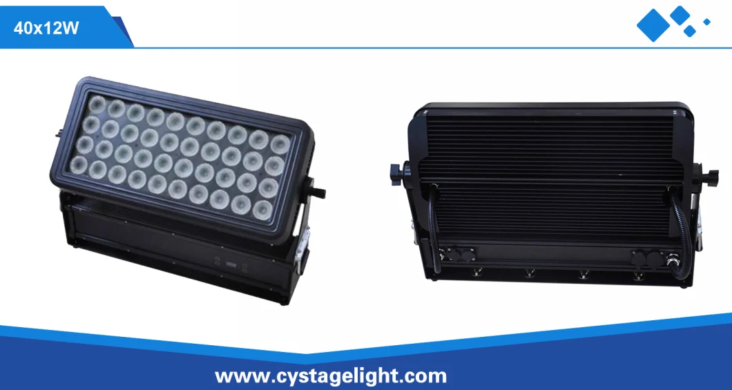 IP65 Highly Waterproof Wall Washer 400W LED City Color Light