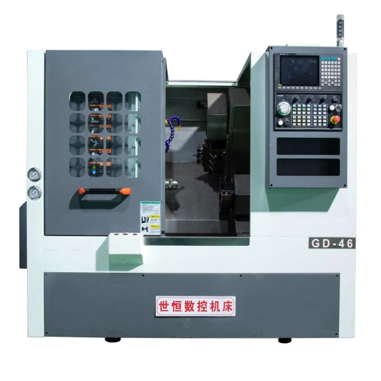 CD46-3+3 CNC-Drehmaschine CNC-Dreh- und Fräsmaschine für Verbundwerkstoffe