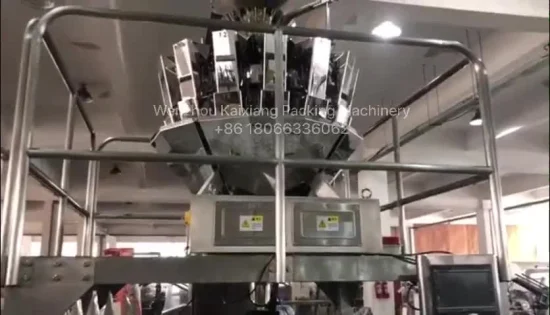 Automatische Doypack-Verpackungsmaschine für vorgefertigte Beutel für Lebensmittel wie Tiernahrung, Trockenfleisch und Desserts